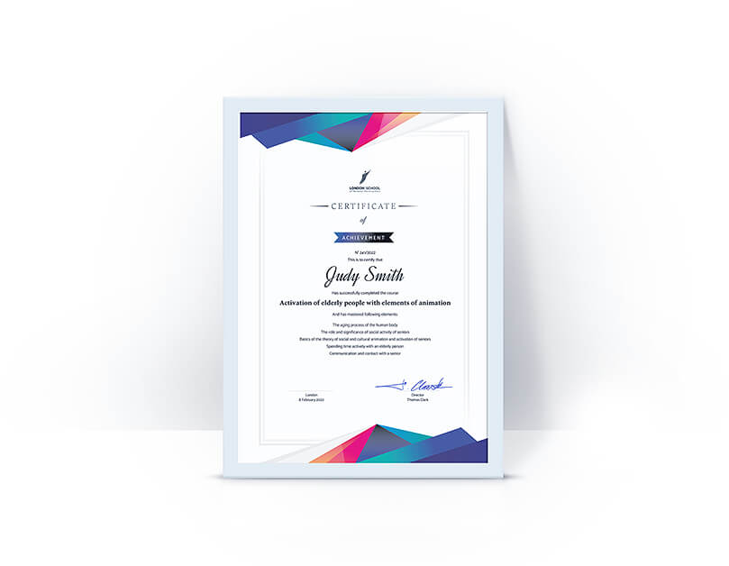 Course Completion Certificate